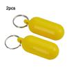 2pcs Keys Buckle Marine Sailing Boat Float Canal Keychain Kayak Keyring Fender Buoyant Holder Floating Key Ring Decoration