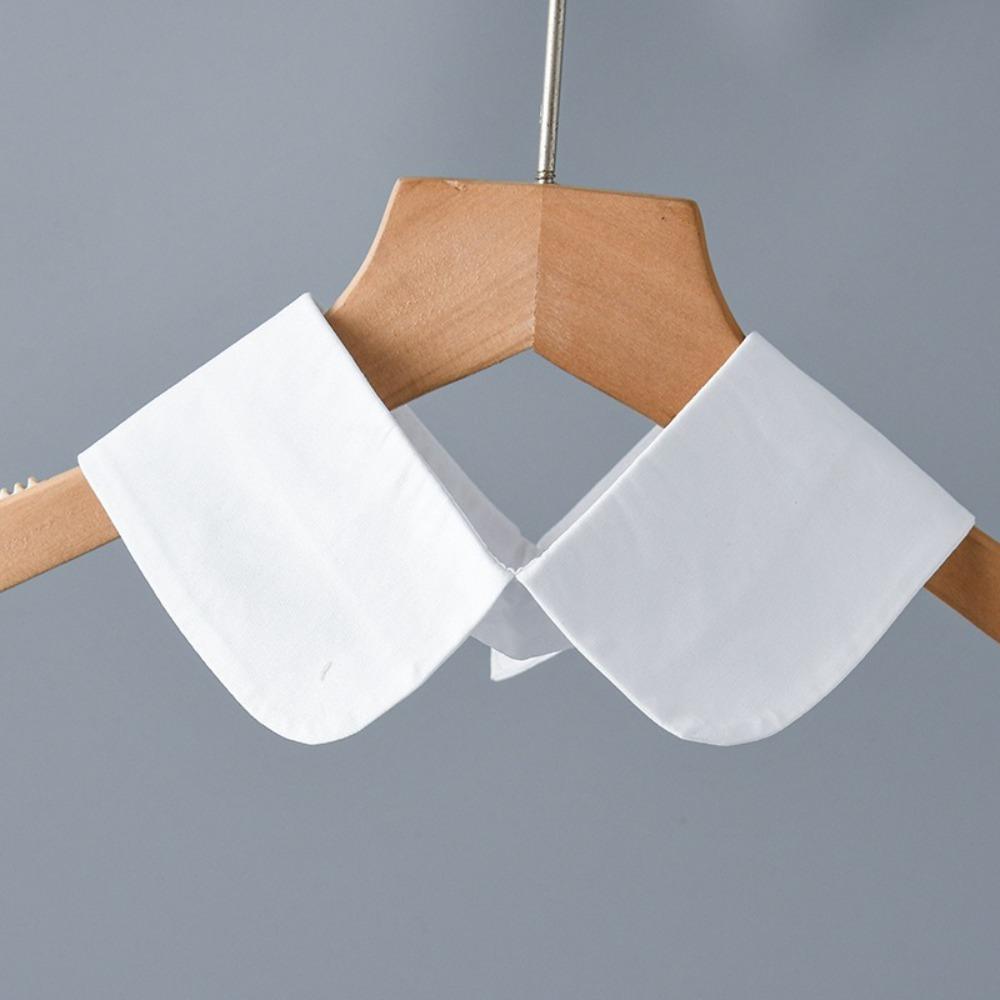 Fashion Detachable Fake Collar White Black Cotton False Collar Lapel Collar Blouse Sweater Shirt