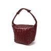 New Trendy Hand-woven Bag Fashionable Retro Portable Messenger Bag Simple Bucket Bag Women's Bag