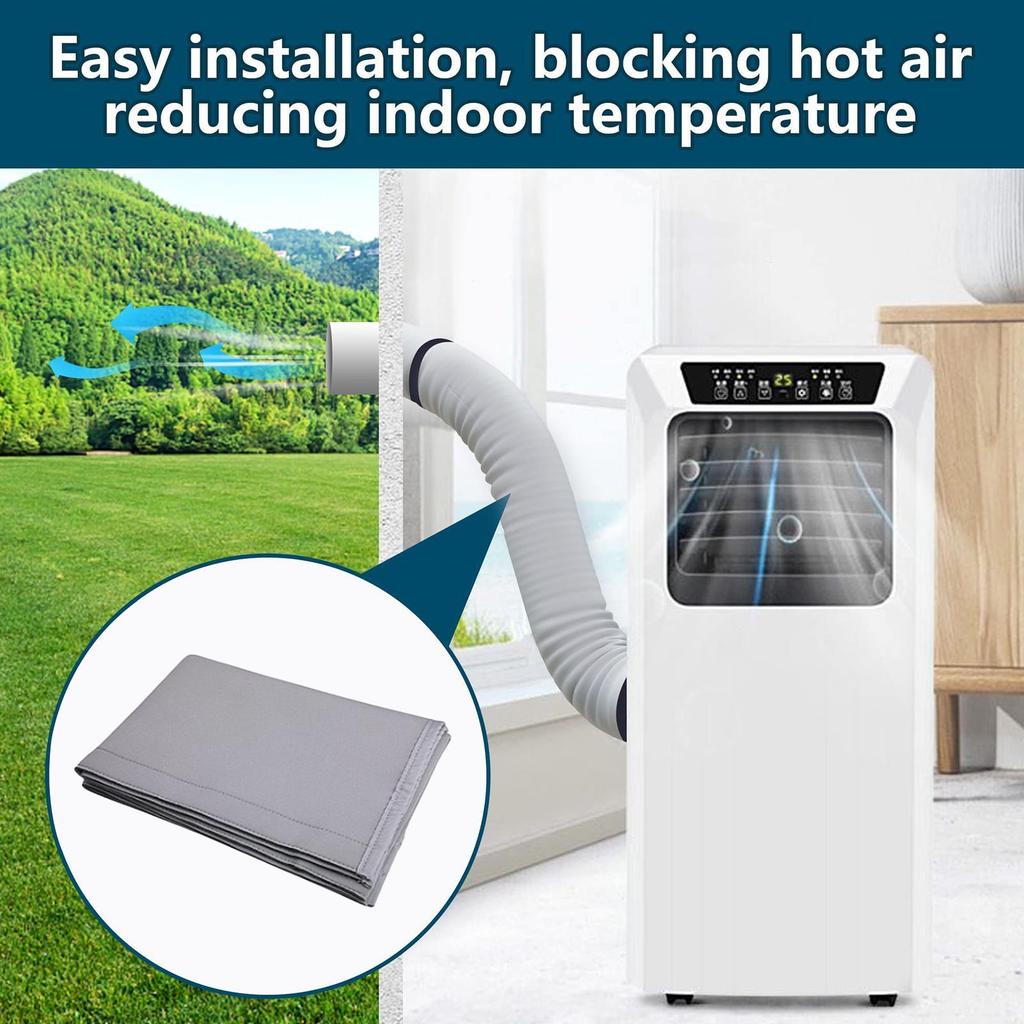 AC Hose Insulation Sleeve, Air Conditioner Hose Cover Waterproof Dustproof For 5" & 5.9" Diameter Exhaust Hose
