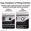 10pcs 3.5mm Audios Port Protectors Waterproof Dust Proof Plugs Universals Electronic Device Accessory Q81E
