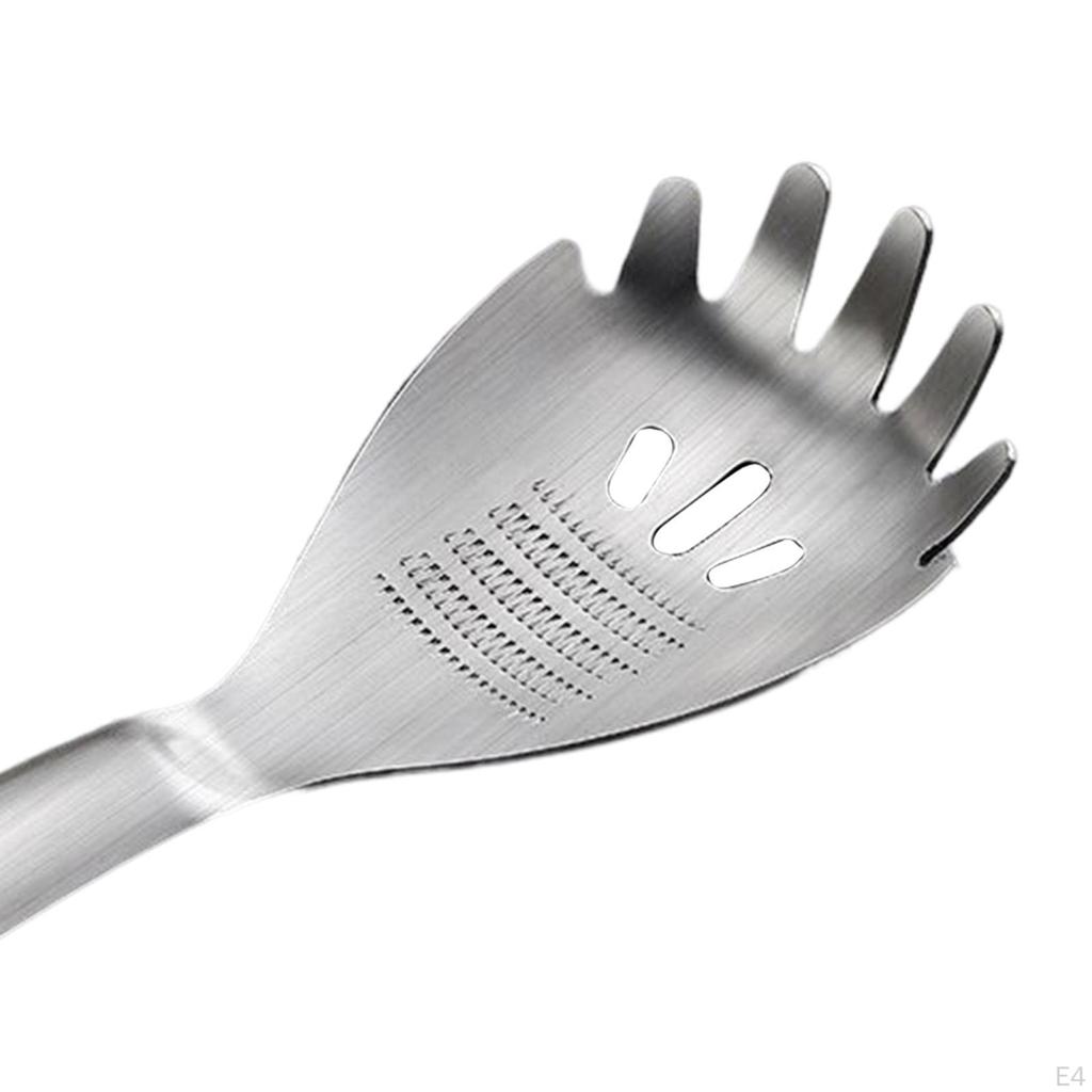 Multi-functional 430 Stainless Steel Serving Spoon for Buffets, Parties And Dinners Functional