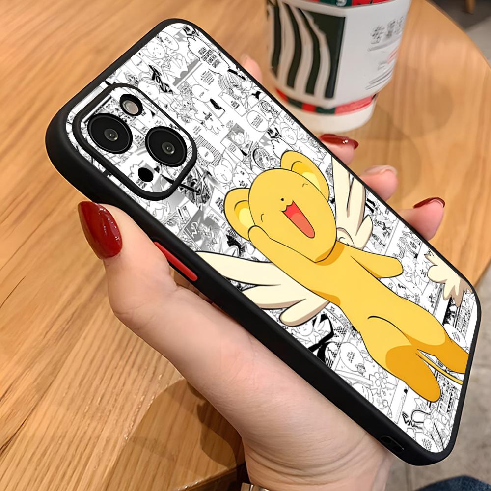 Cardcaptor Sakura Phone Case For IPhone 17 16 15 Pro Max 14 Pro 1613 11 12 Mini Xs Xr Plus Se Matte Back Cover