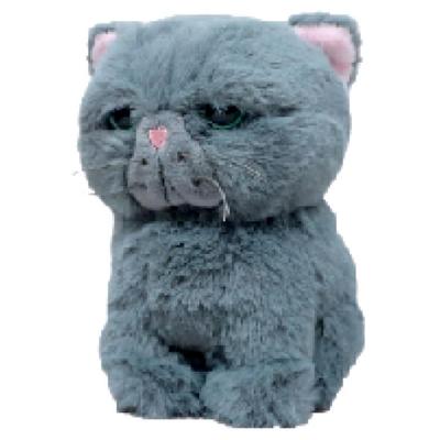 Naitou Design Mokka Bonbon Plüschtier Grau Bonbon Katze Höhe ca.. 12 cm