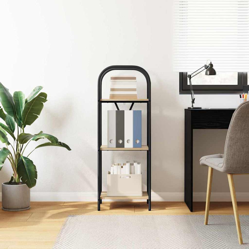 Bookshelf Sonoma Oak 40 x 30 x 109 cm Particleboard