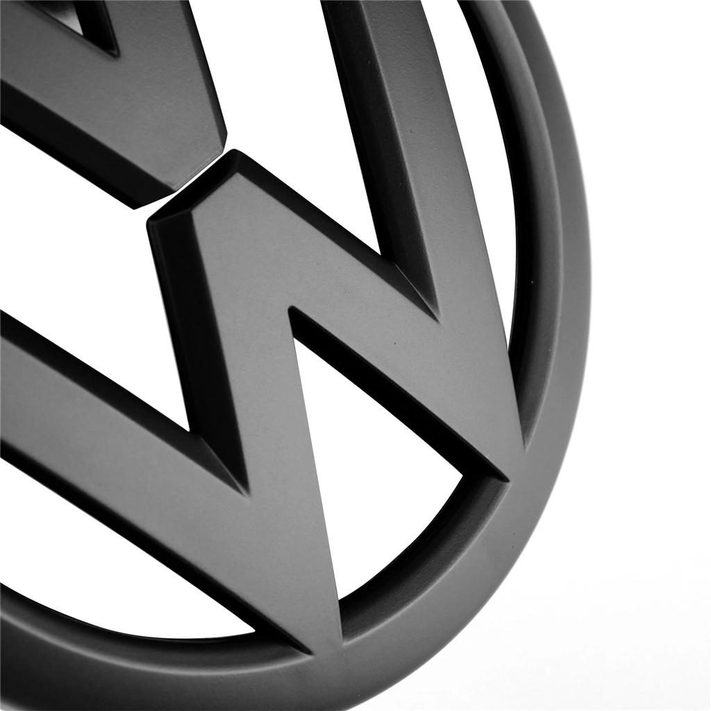 2PCS New bright/matt black Car Front Grill/Rear label logo Trunk Emblem Lid Covers Sticker For VW GOLF 5 GOLF 6 Auto Accessories Hp9