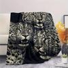 1PC Small animals gather Print FlAannel Blanket, High quality Comfortable for All Seasons, Home Decor, Warmth and Comfort
