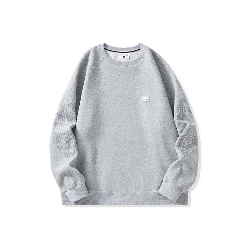 Men s Versatile Long-Sleeve Crewneck Sweatshirt - 2025 Autumn/Winter Collection M