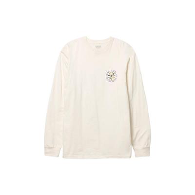 Vans Divine Energy Printed Crew Neck Long Sleeve T-Shirt Unisex Tops White VN0A7SN13KS