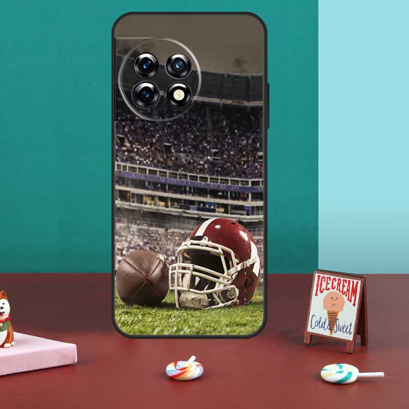 

American Football Sport For OnePlus 15 13 12 11 10 13T 10T 10R 12R 13R Case For OnePlus Nord 5 CE 3 2 4 Lite N20 N30 OnePlus Nord CE3Lite