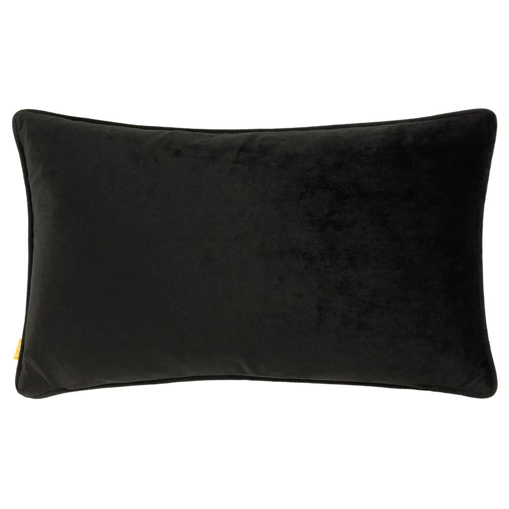 Furn Inked Wild Piped Velvet Cushion Cover