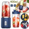 400ml Electric USB Blender, Smoothie Blender for Fruits, Vegetables, 6 Blades