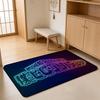 ANIME M-My Hero Academia Floor Mat Absorbent Floor Mat Non-Slip Entrance Rug for Bathrooms Restrooms and Toilets