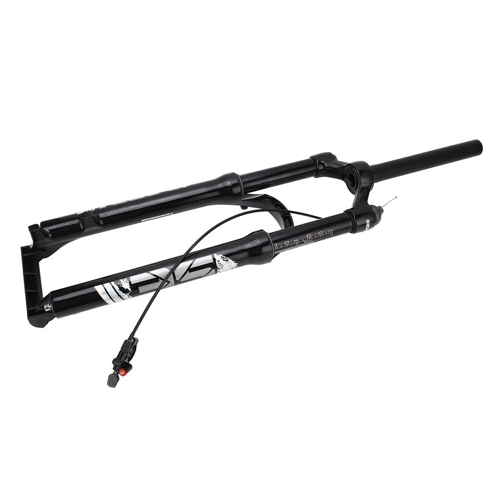 27.5inch Mountain Bike Front Fork Straight Tube Line Control Suspension Fork Magnesium Alloy Cycling Accessory