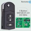 DR KPU41788 SKE126-01 BGBX1T478SKE125-01 4D63Chip 313.8/315/433MHz Car Remote Key For Mazda 2 3 5 6 8 M2 M3 M5 MX-5 M6 CX-7 CX-9