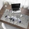 Gaming Mouse and Keyboard Pad Cranes in Reeds 120x60 cm