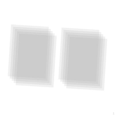 10Pcs Clear Acetate Sheets Blank Mylar Stencil Practical Templates for Handmade Shaker Cards