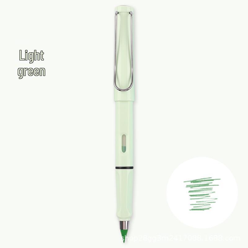 Macaron Pastel Large Barrel Colored Pencil - Student Posture Correction, Everlasting, No Sharpening Needed, Ideal for Kindergarten