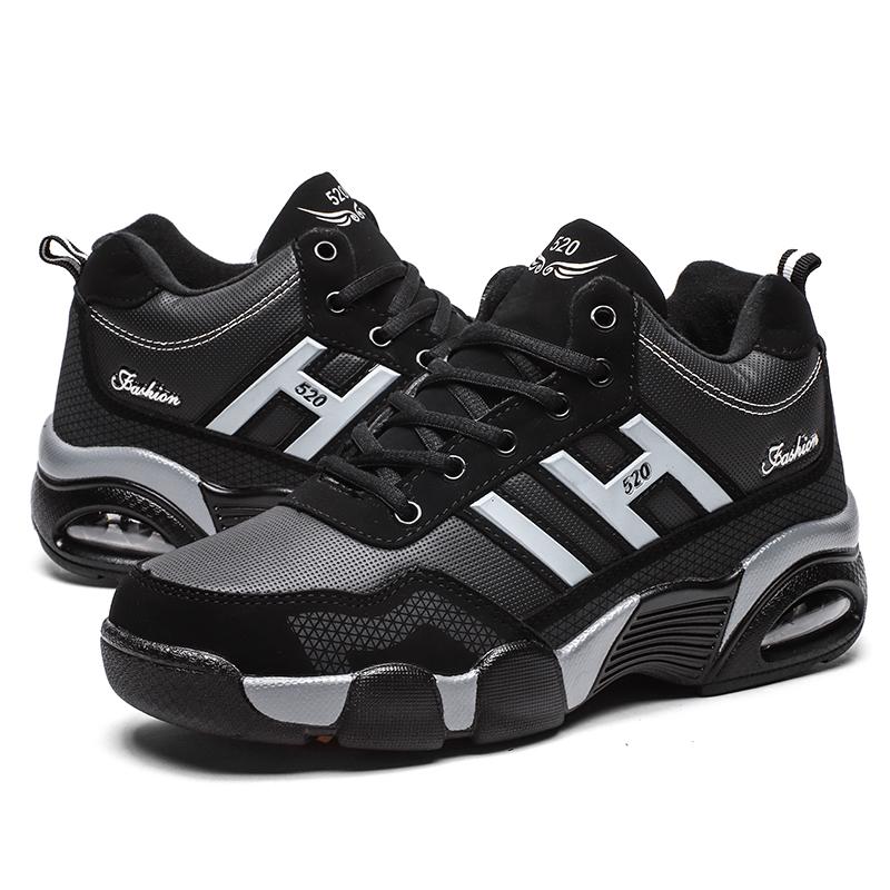 Men's Boots Casual Sport Sneakers Shoes For Men Outdoor Snow Boots Male Warm High Top Walking Sneakers Winter Fashion