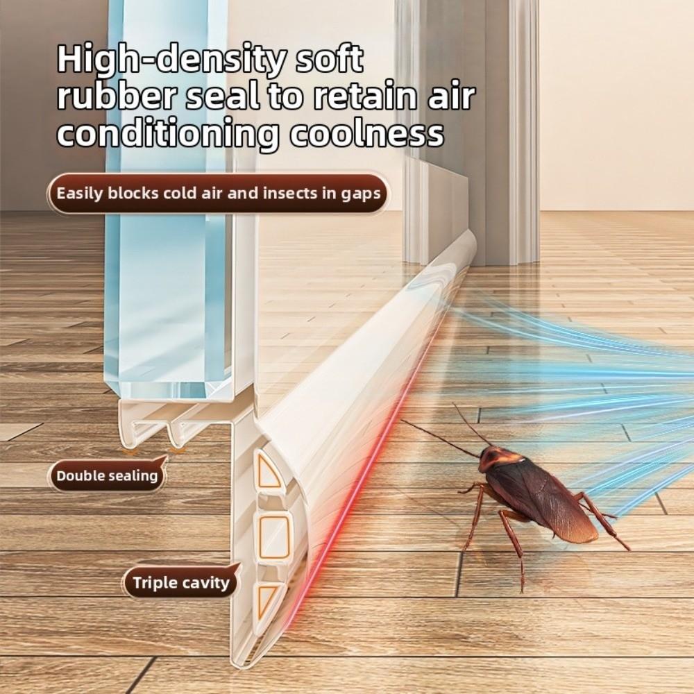 3m TPE Glass Door Seal Strip Transparent Frameless Glass Door Seal Shower Sweep  Glass Door Panel