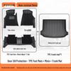 Seven-Seater TPE Waterproof & Dirt-Proof Floor Mats for Buick GL8 652T