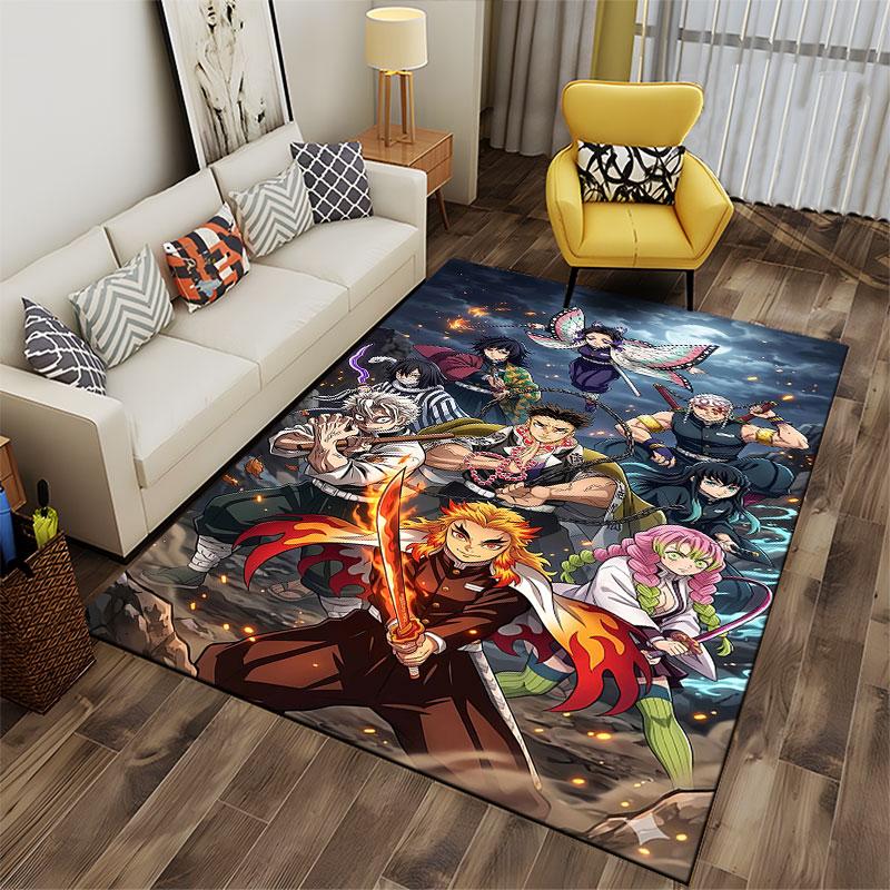Demon Slayer Characters Design Suitable As a Non-slip Mat for the Living Room or Bedroom Sofa