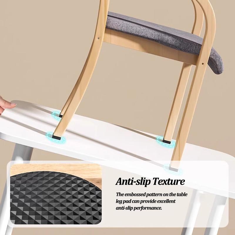 Anti-slip Table Chair Foot Protection Pad Self Adhesive Furniture Leg Shock Absorption  Mats Sofa Stop Slide Protectors Pads