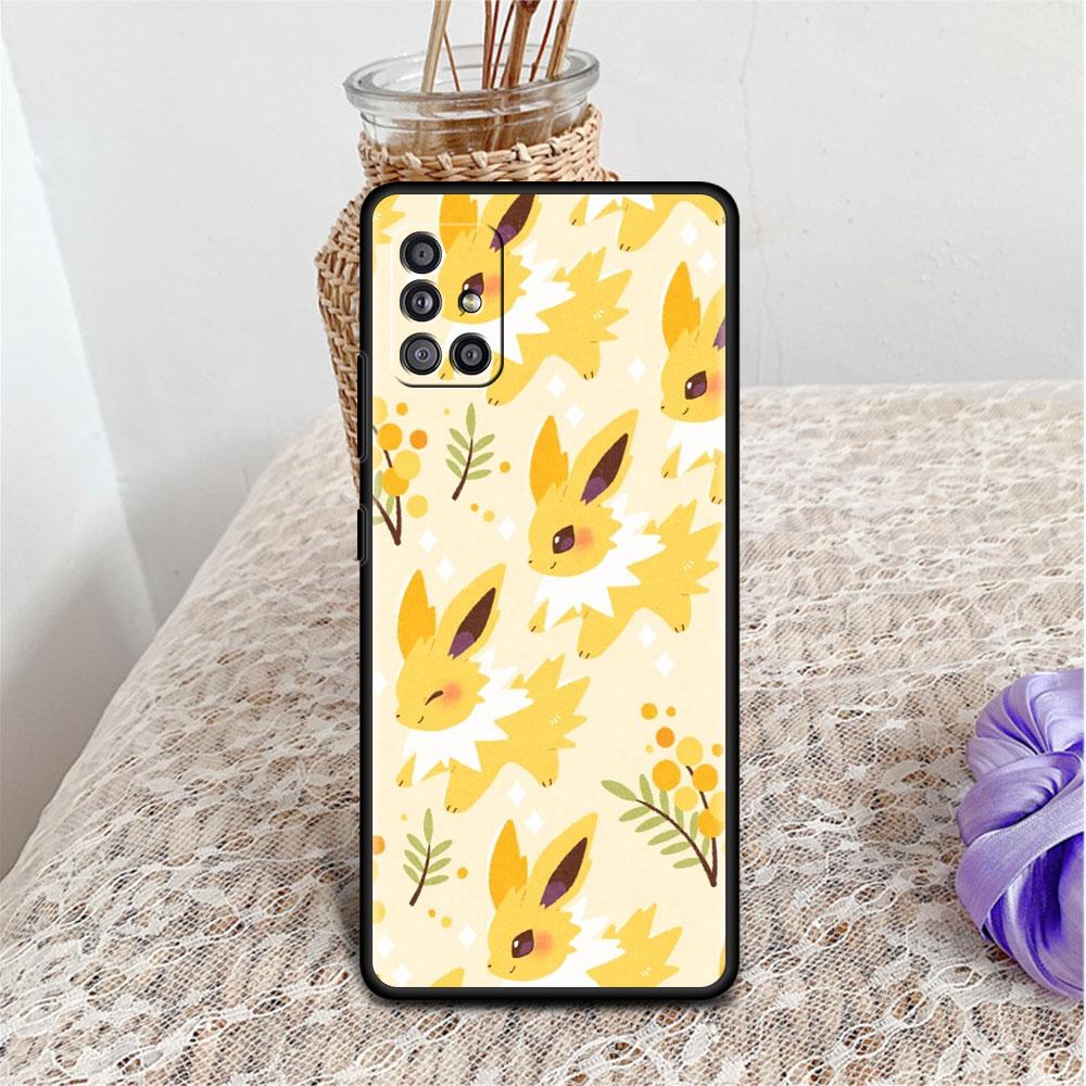 Vtipné Roztomilé Pokemon Pro Samsung Galaxy A52 A12 A51 A32 A21s Silikonový Kryt na Telefon A71 A22 A31 A13 A73 A53 A41 A11 A02s A23 Kryt