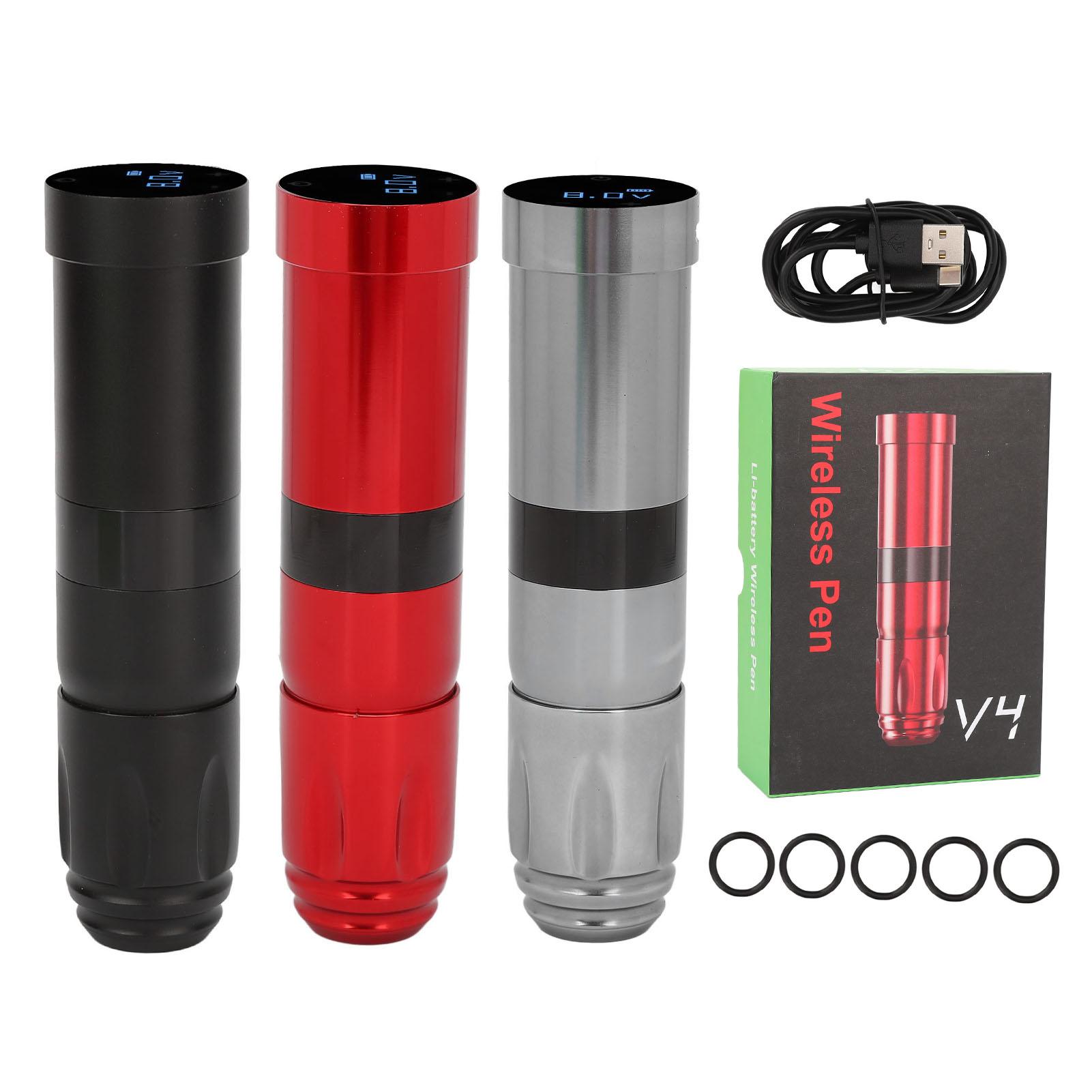 

Тату-машина Ручка Беспроводная 1800 мАч Литиевая батарея Лайнер Шейдер Тату-картридж Машина