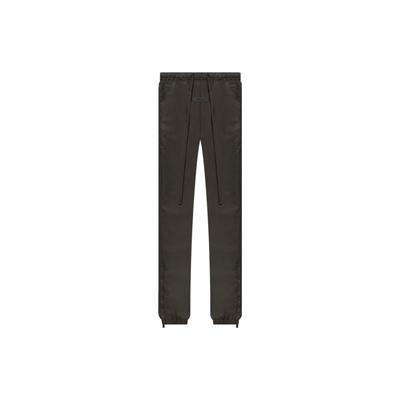 Essentials FW22 Track Pants with Drawstring Cuffs Unisex Bottoms Off-Black FOG-FW22-6023