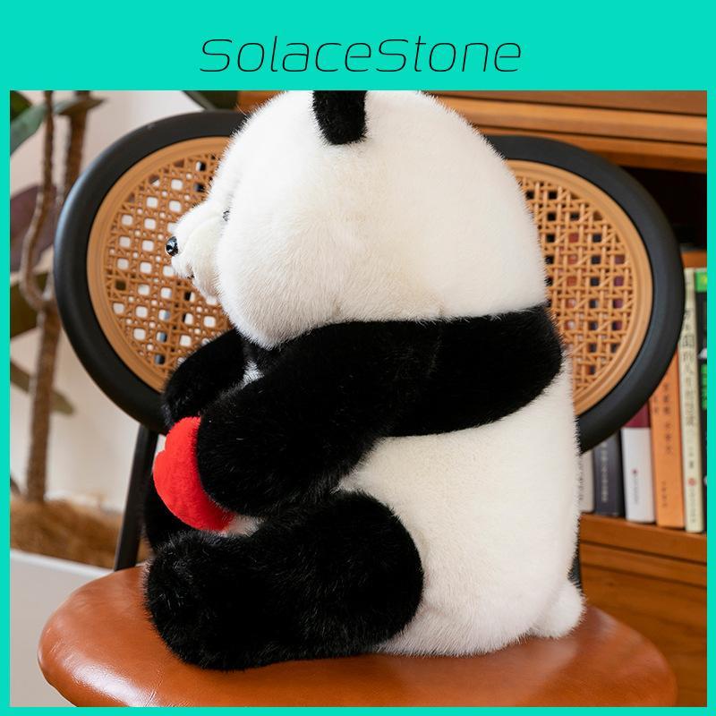 Plush Panda Adorable Toy With Pp Cotton Filling For Girls Children Doll Gift