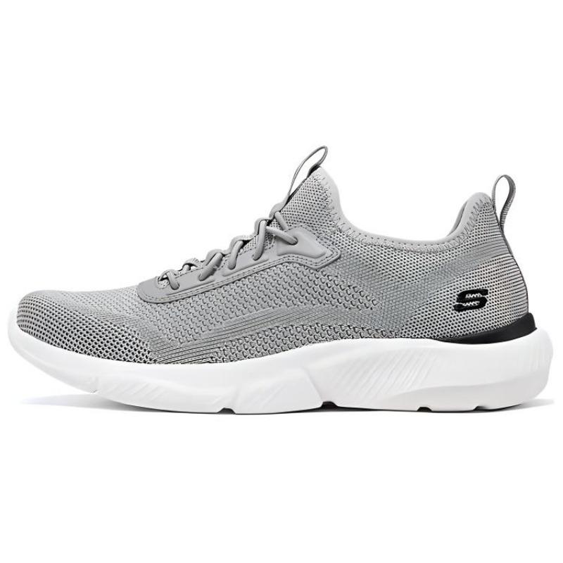 Skechers Ingram SKECHERS MENS USA Men Lightweight Breathable Low Top Y2K Retro Running Shoes Gray 210964-GRY 39.5