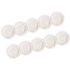 Baby Proof Plug Cover 10 Pieces Socket Protector with Concealed Handle for Toddler Safety Electric Shock Prevention