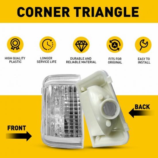 Driver Side Mirror Turn Signal Lamp for 2014-21 RAM PROMASTER 1500 2500 3500