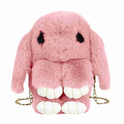 Niedliche Hasentasche für Erwachsene und Kinder, niedliche Accessoires-Tasche, Umhängetasche, Kettentasche
