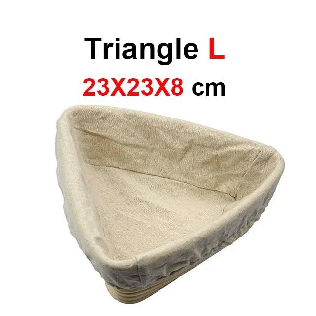UPORS Rattan Bread Proofing Basket Natural Oval Rattan Wicker Dough Fermentation Sourdough Banneton Bread Basket