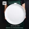 Commercial Melamine Dinner Plates (10-Pack)