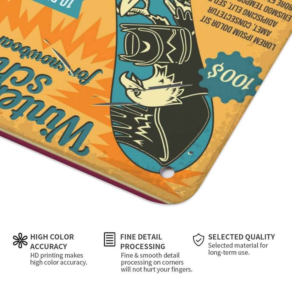 1 Pack Retro Metal Wall Sign Featuring Rusted Distressed Surface for Indoor Decoration, Select 20x30cm or 30x40cm Version