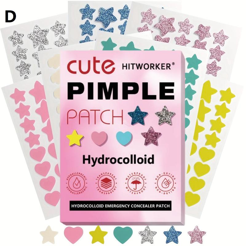 1400 Pcs Star Acne Sticker, Mild And Non-Irritating Acne Sticker, Covers Acne Flaws, Waterproof And Breathable