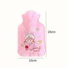 150ml Lovely Cartoon Hand Po Warm Water Bottle Mini Hot Water Bottles Portable Hand Warmer Girls Pocket Hand Feet Hot Water Bags