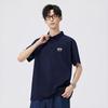 Mark Hua Fei Men's Chinese Style Ice Silk Cooling Polo Shirt