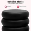 Professional Hot Stone Massage Kit with Heater, 20pcs Natural Volcanic Basalt Stones for Muscle Pain Relief, Home Spa Therapy