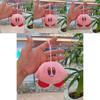 Adorable Cartoon Kirby Keychain Plush Doll Cute Animal Bag Charm Decor 10cm Soft Toy
