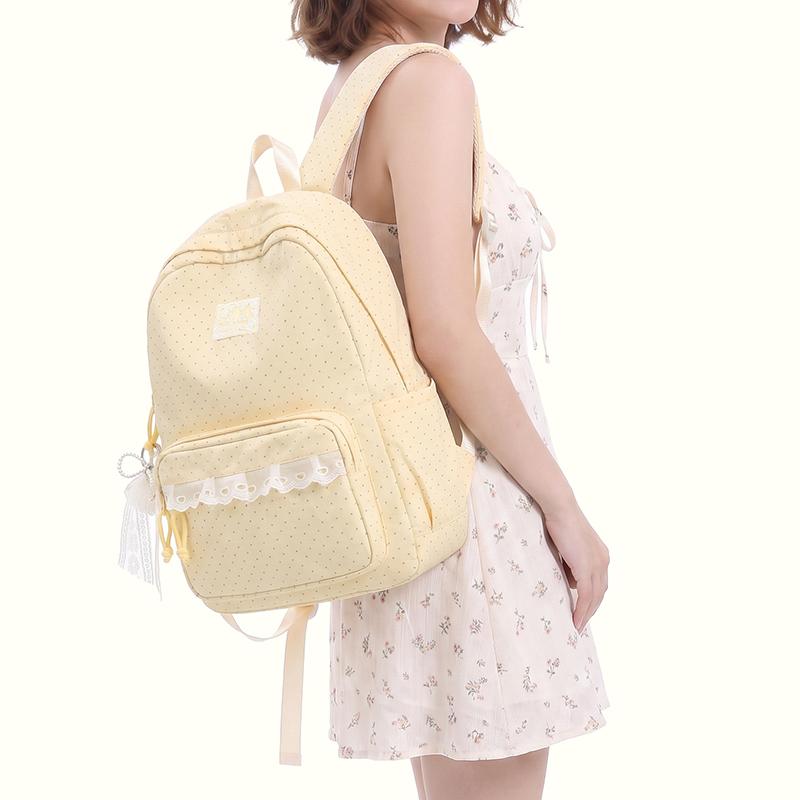 Zaino da Donna per Studente delle Scuole Medie e Superiori Cartella Scolastica