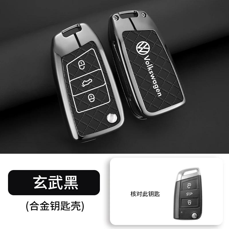 

VW GTI GOLF 2026 Hot For VW VOLKSWAGEN Car Zinc Alloy Smart Remote Key Key Fob Case Cover For VW Volkswagen MK7 Golf 7 Tiguan MK