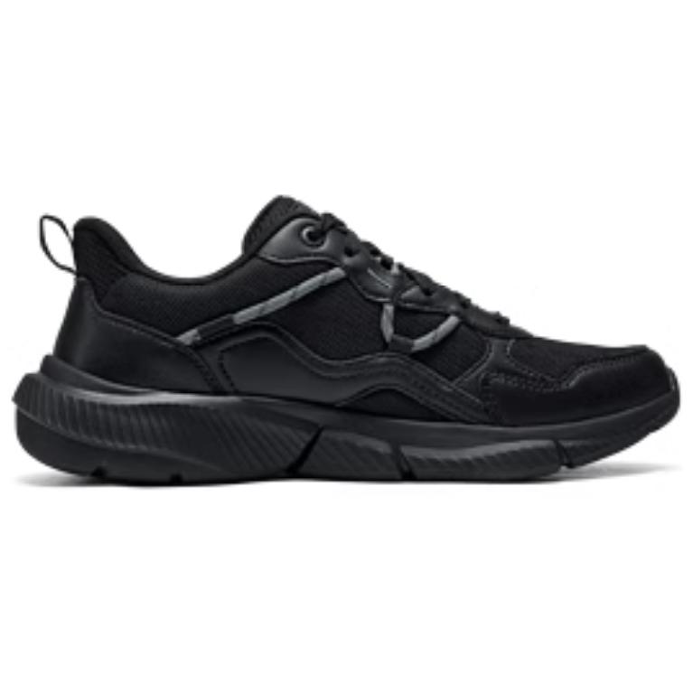Skechers Ingram Usa Street Wear Comfortable Versatile Durable Low Top Casual Shoes Men Sneaker Black 210963-BBK
