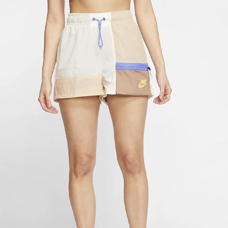 Nike Pantaloni scurți împletiți Icon Clash Dama Partea de jos Fildeș pal CJ2285-110