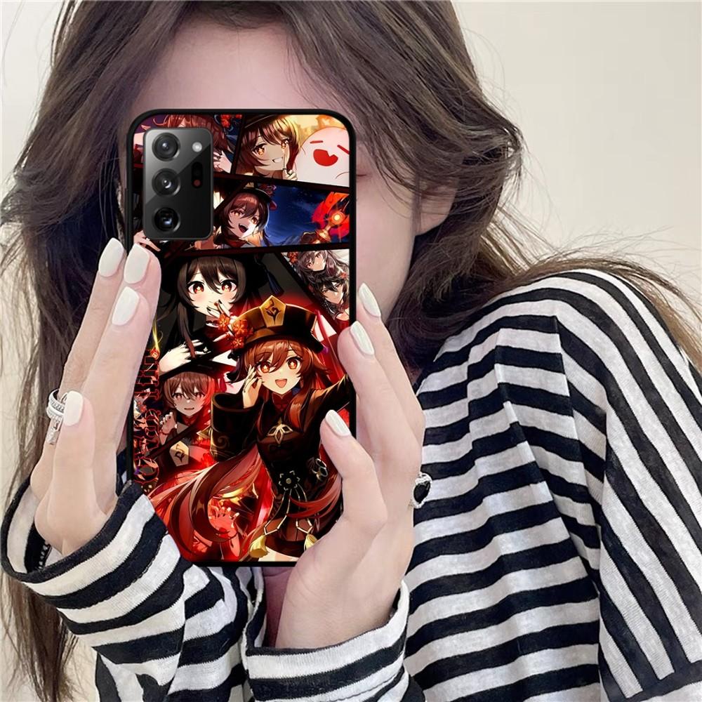 Genshin Impact Hu Tao Phone Case For Samsung Note 8 9 10 20 Pro Plus Lite M 10 11 20 30 21 31 51 A 21 22 42 02 03