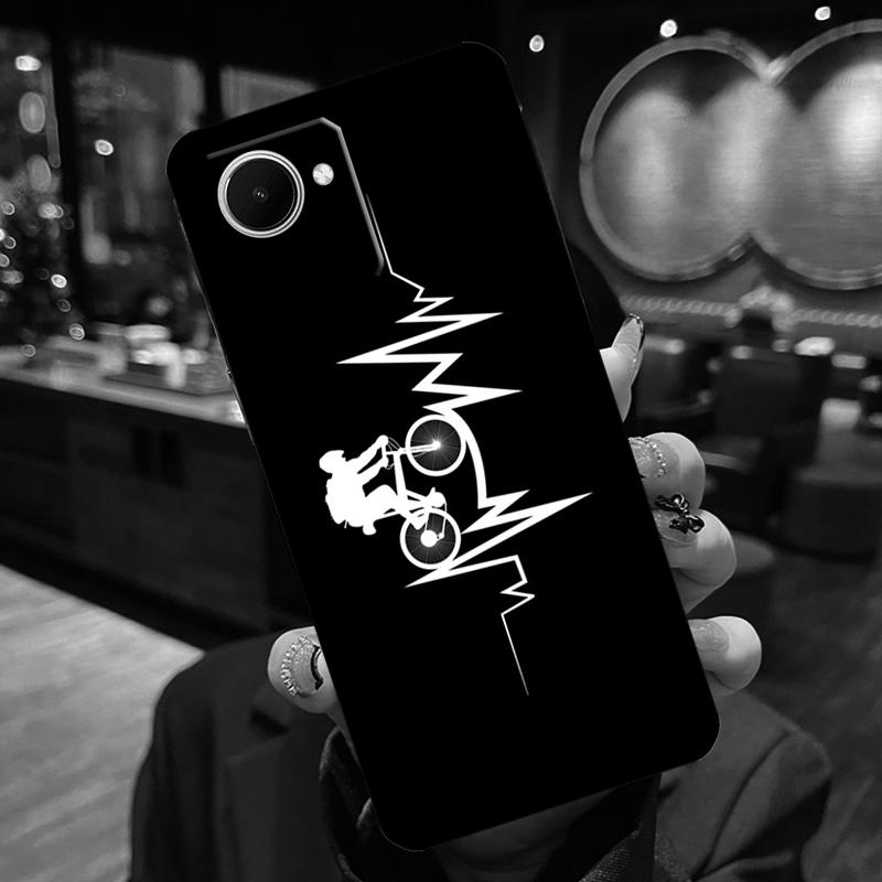 

Bike Cycling Art Case For Realme 14 Pro Plus 13 12 11 15 GT6 GT7 Pro C55 C51 C35 C53 C61 C65 C67 C63 C71 C75 Realme C53