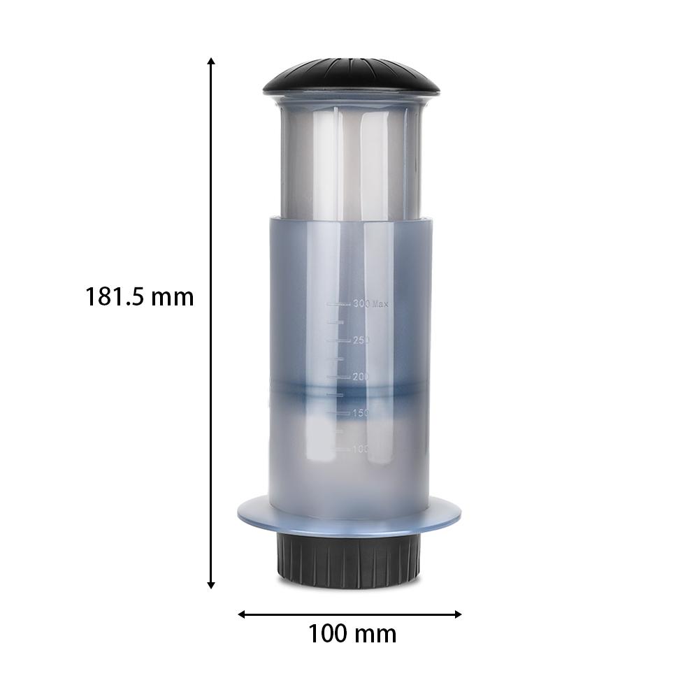 Kávovar Desgin Espresso Přenosná kavárna French Press Kávová konvička Podobné Aeropress 1 až 3 šálky na lisování
